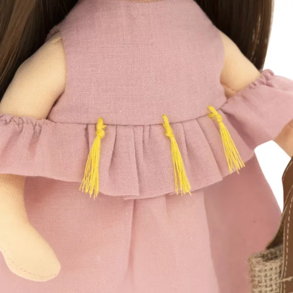 Мека кукла Софи с платнена чанта Sweet Sisters аксесоар за игра