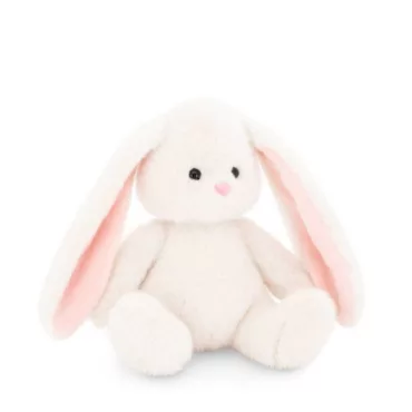 Плюшено зайче My Bunny 30 см с розови ушички от мек плюш 0+