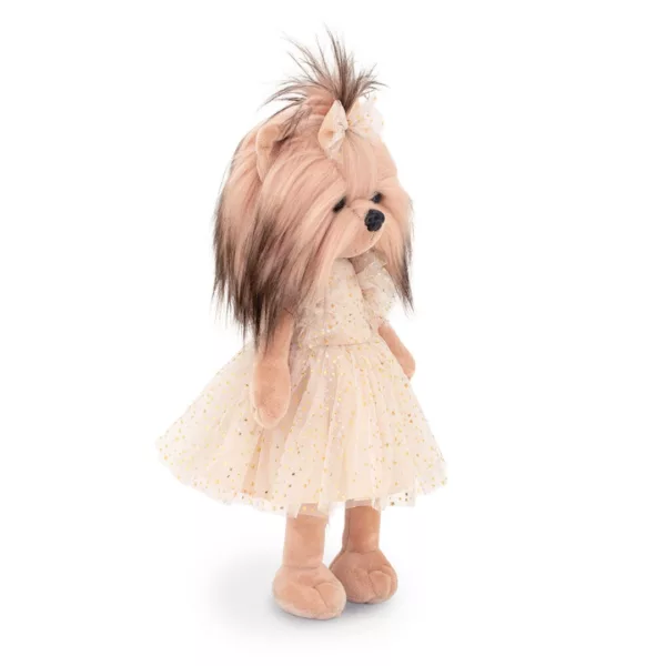 Плюшено кученце Йойо Звезден блясък Lucky Doggy с панделка и рокля