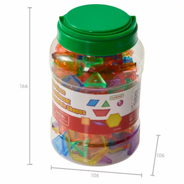 Монтесори танграм мозайка буркан с капак размери цветни фигури пластмаса 3+