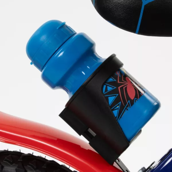 Детски велосипед 16 инча Spiderman Huffy с бутилка за вода и стойка за деца 5+
