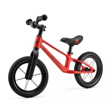 Леко колело за баланс Kinderkraft ETER Red с черни гуми от 2 години